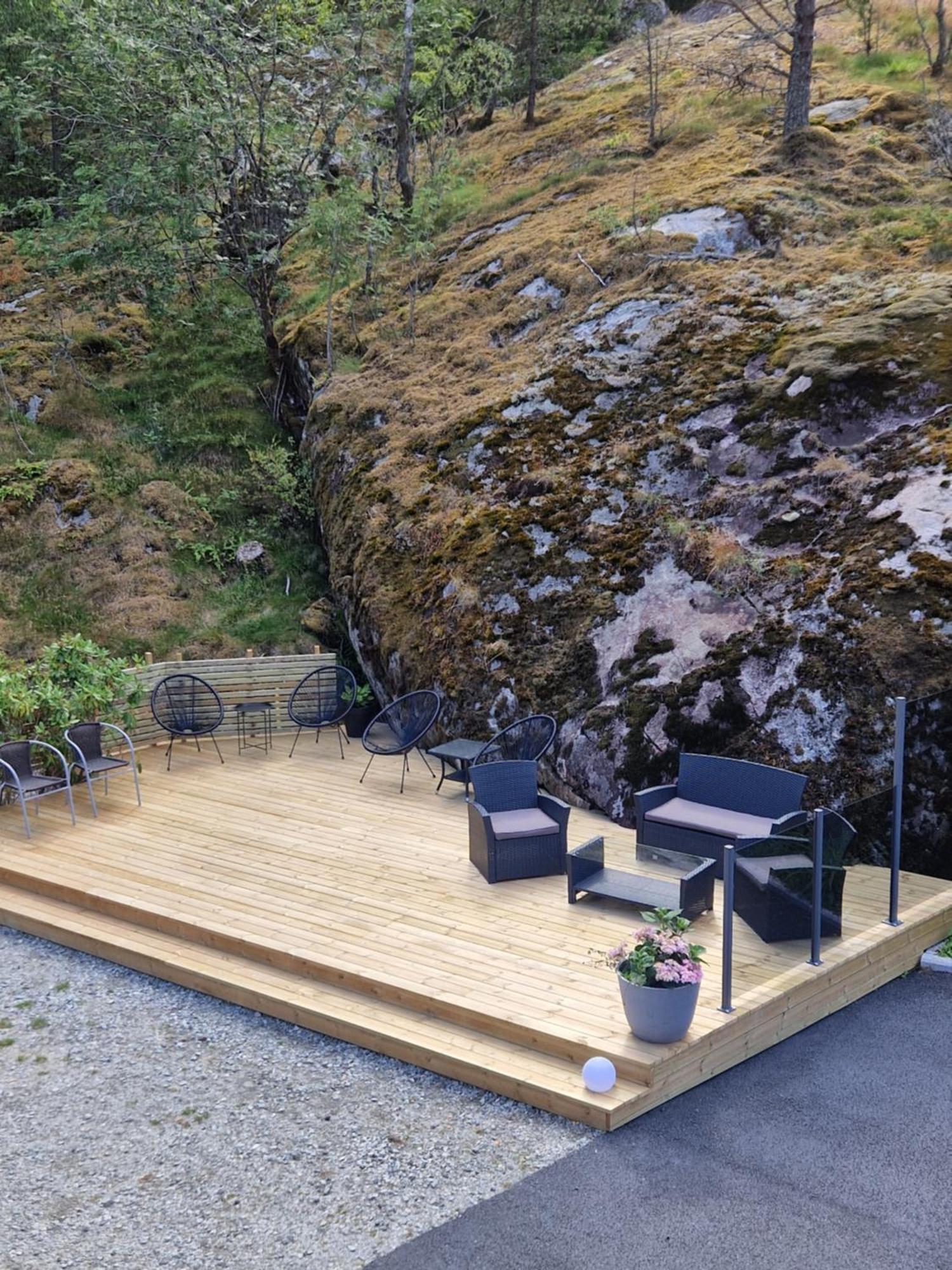 Kvamsdal Pensjonat 3 Eidfjord Exterior photo